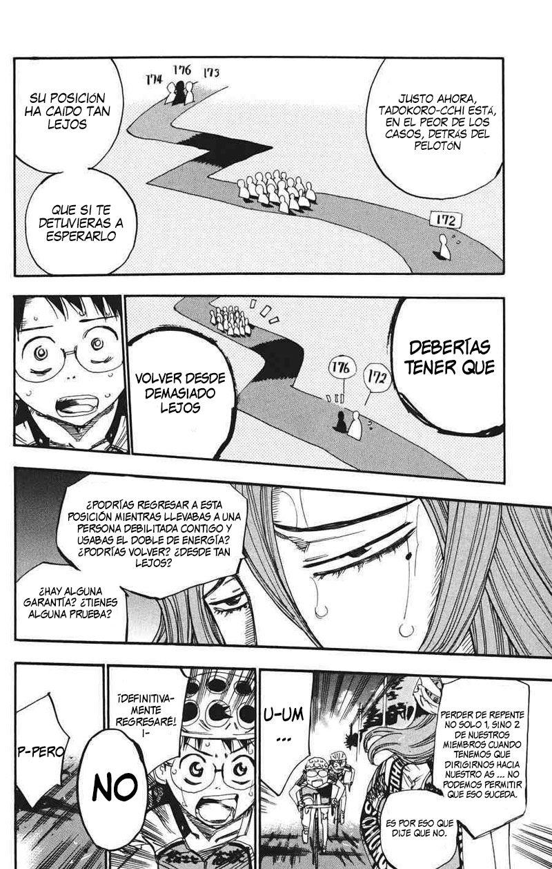 Yowamushi Pedal Capitulo 115: Tadokoro, hundiendose página 5