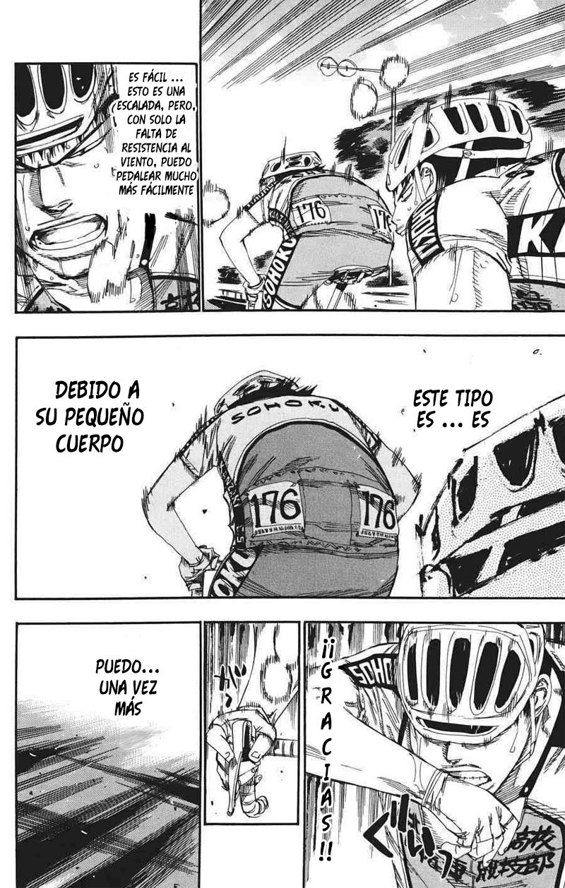 Yowamushi Pedal Capitulo 116: Aquí llega Sakimichi página 15