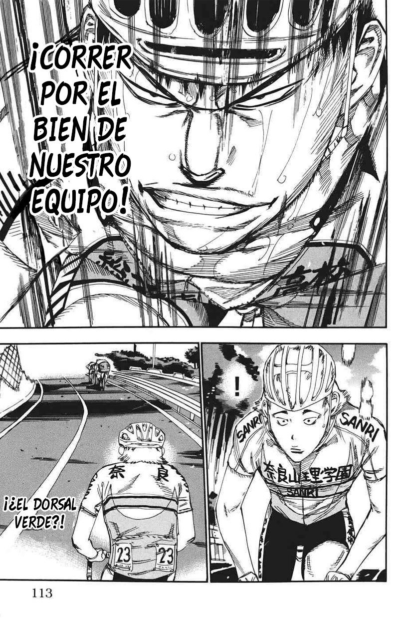 Yowamushi Pedal Capitulo 116: Aquí llega Sakimichi página 16