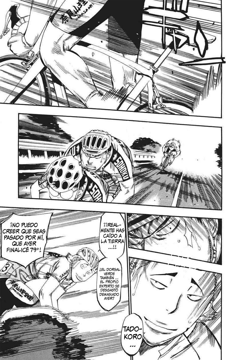 Yowamushi Pedal Capitulo 116: Aquí llega Sakimichi página 18