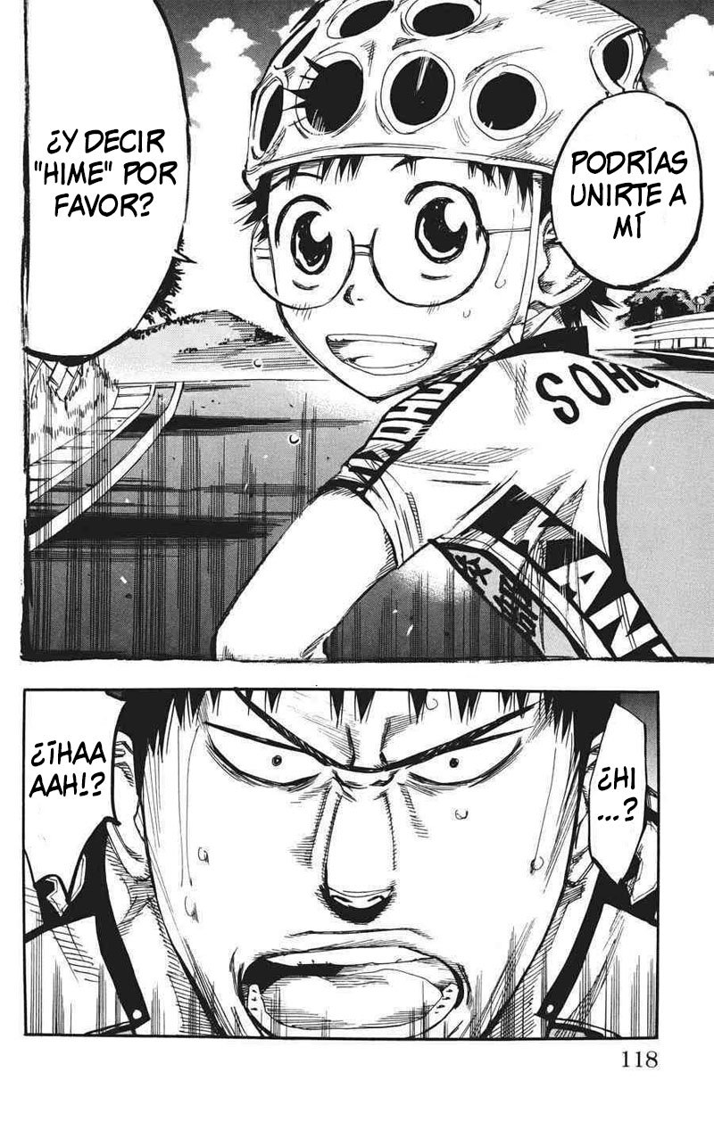 Yowamushi Pedal Capitulo 116: Aquí llega Sakimichi página 21