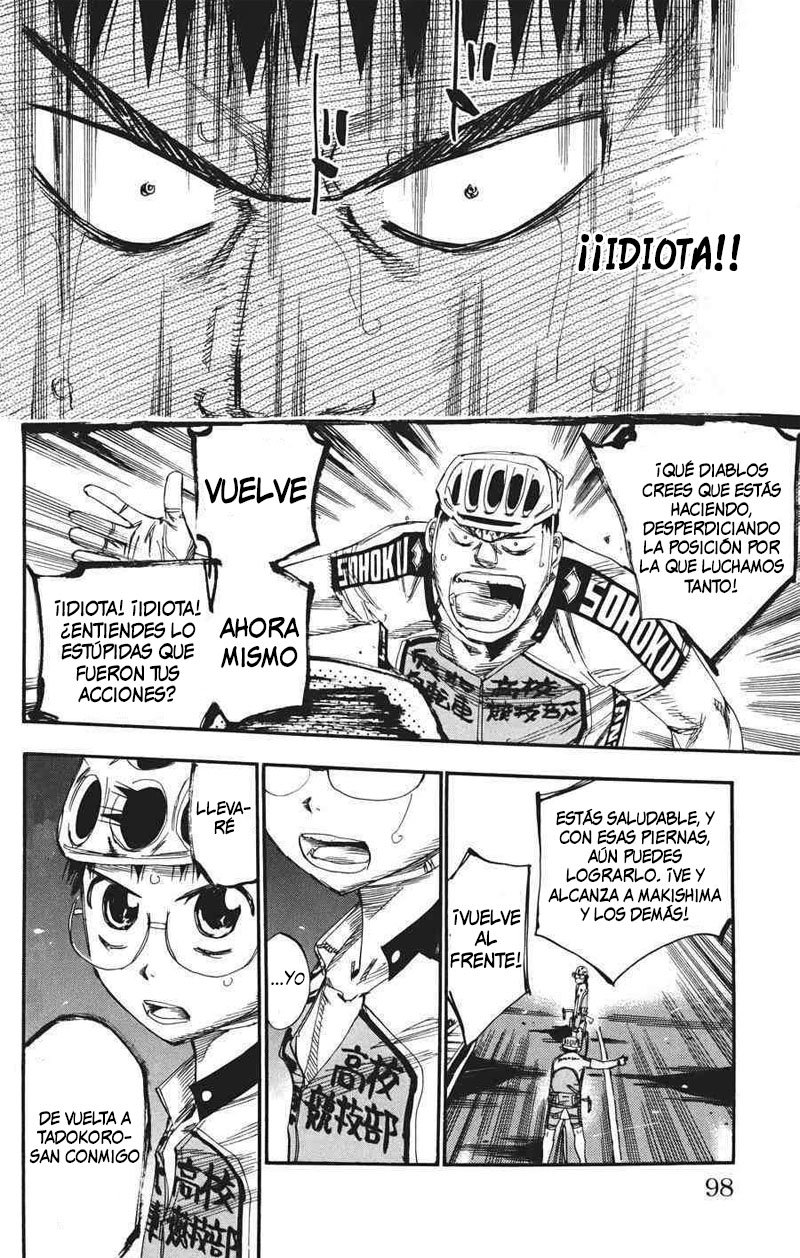 Yowamushi Pedal Capitulo 116: Aquí llega Sakimichi página 5