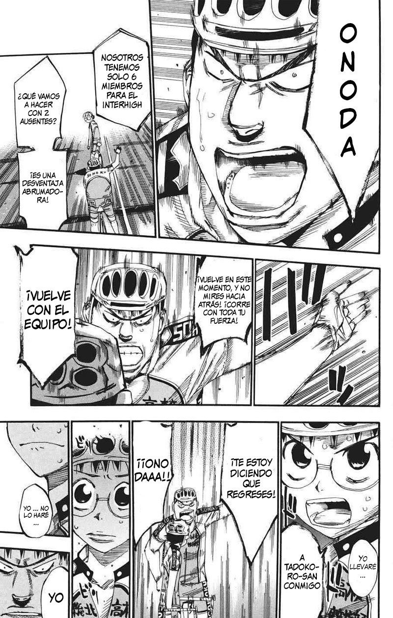 Yowamushi Pedal Capitulo 116: Aquí llega Sakimichi página 6