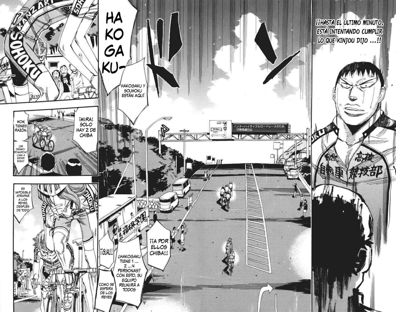 Yowamushi Pedal Capitulo 116: Aquí llega Sakimichi página 8