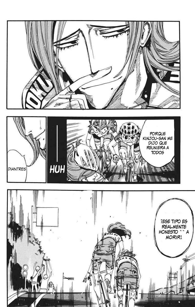Yowamushi Pedal Capitulo 116: Aquí llega Sakimichi página 9