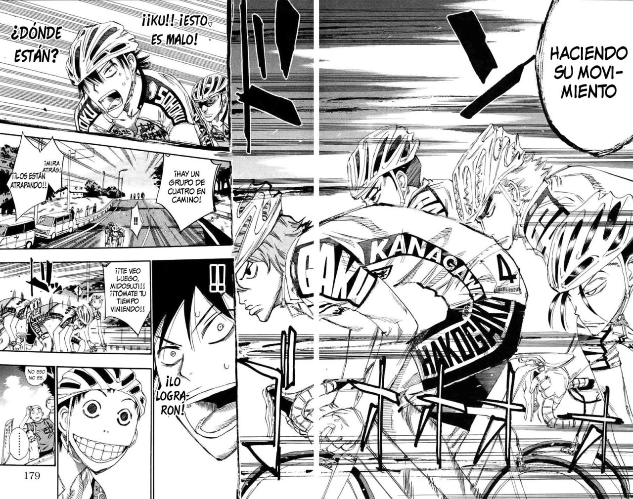 Yowamushi Pedal Capitulo 119: Agrupandose página 14