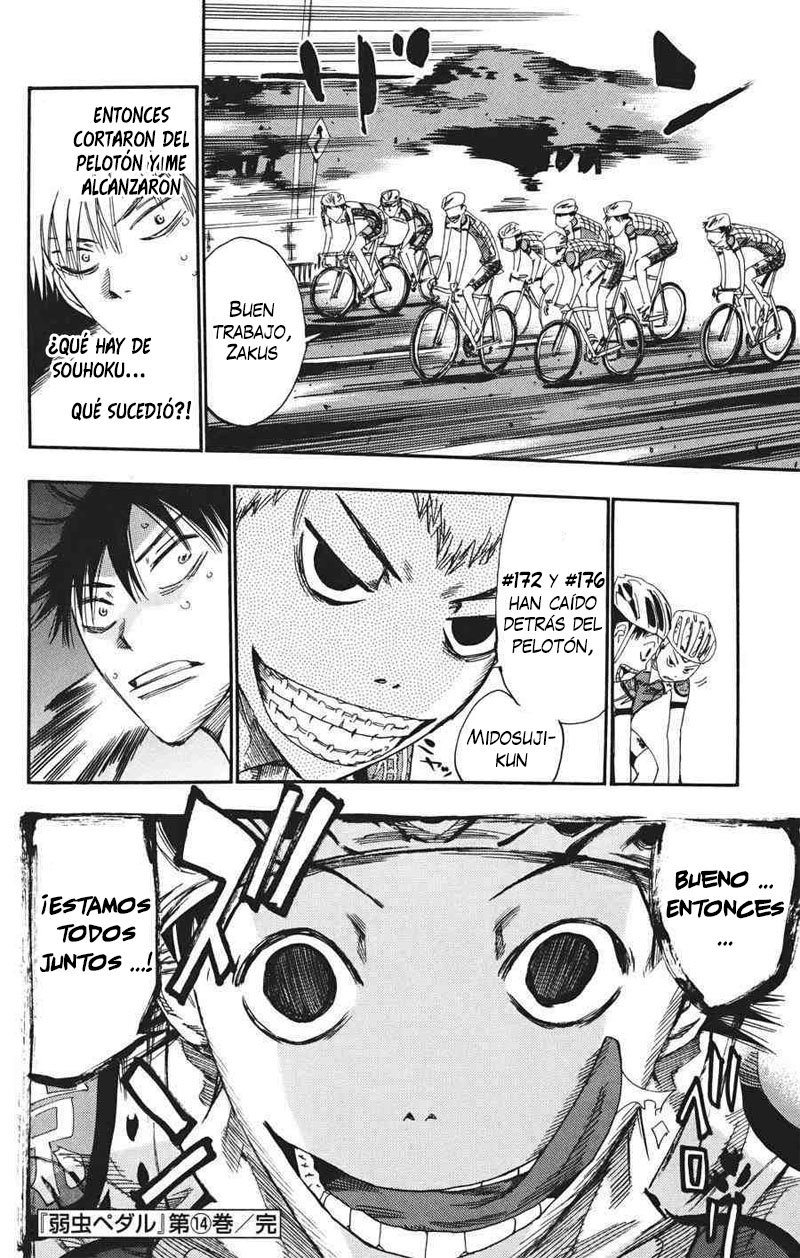Yowamushi Pedal Capitulo 119: Agrupandose página 16
