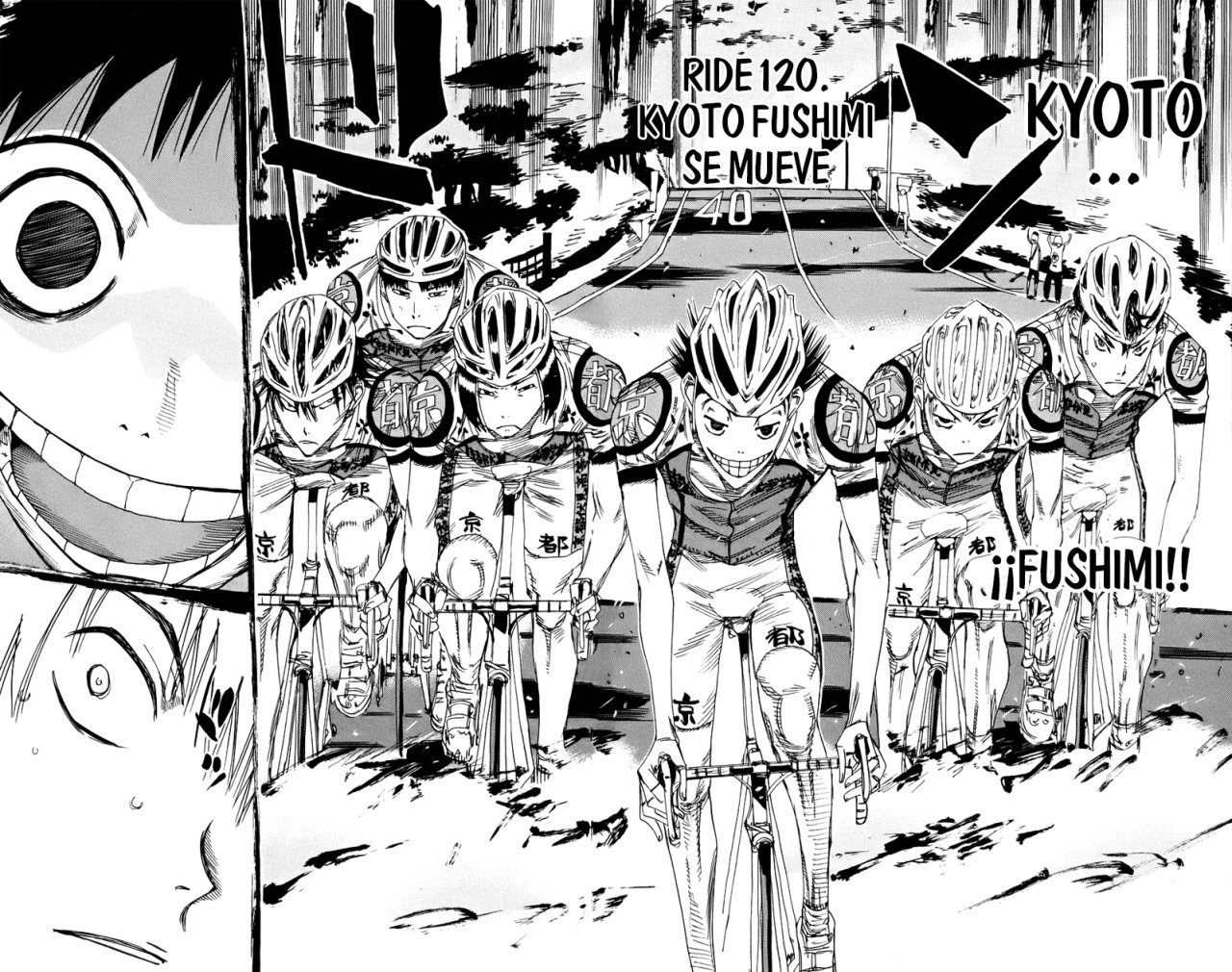 Yowamushi Pedal Capitulo 120: Kyoto Fushimi se mueve página 10