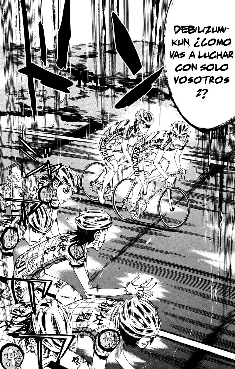Yowamushi Pedal Capitulo 120: Kyoto Fushimi se mueve página 13