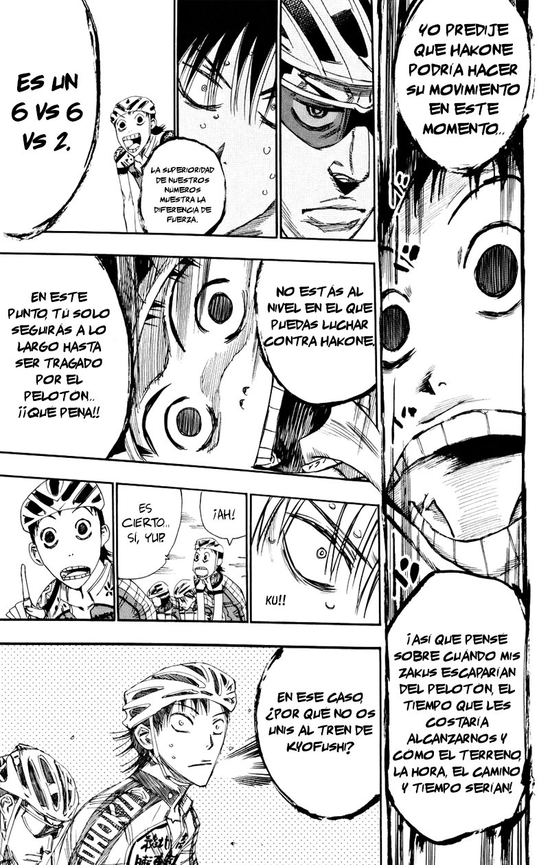 Yowamushi Pedal Capitulo 120: Kyoto Fushimi se mueve página 14