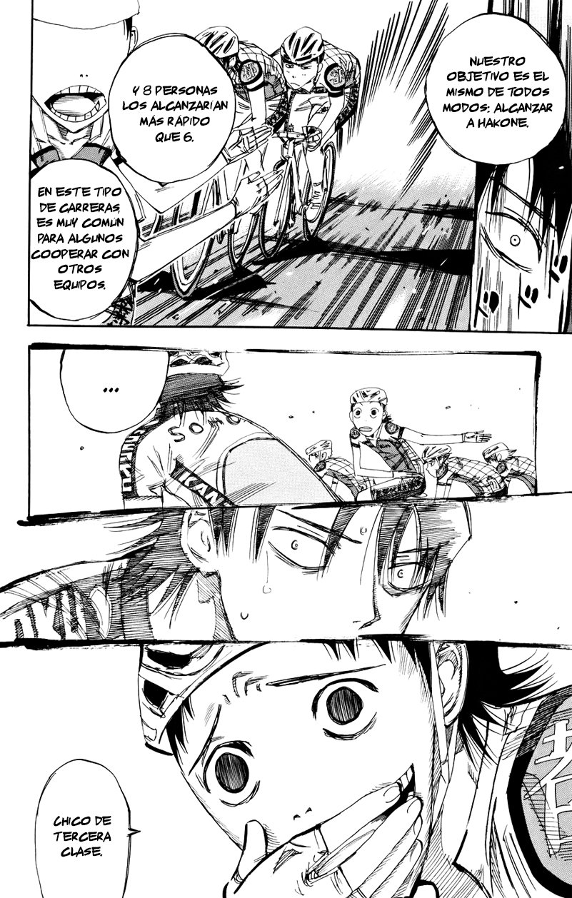 Yowamushi Pedal Capitulo 120: Kyoto Fushimi se mueve página 15