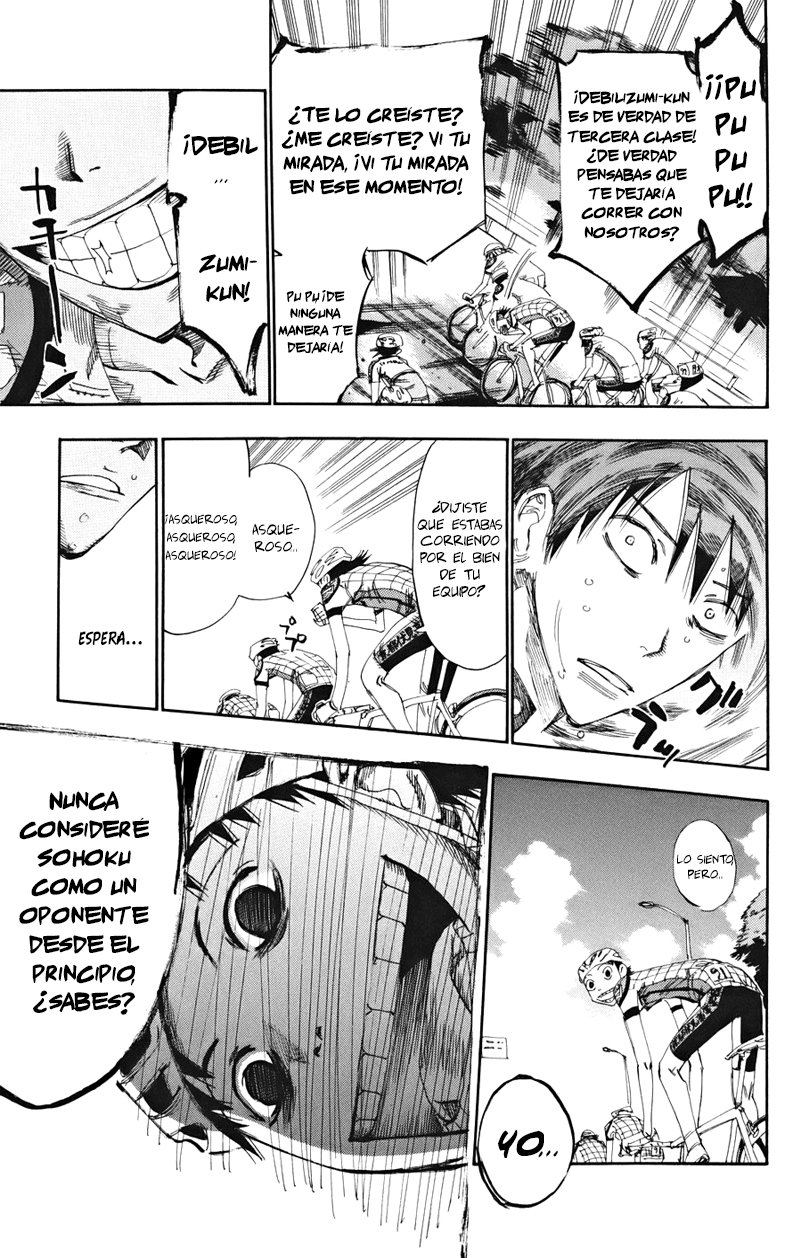 Yowamushi Pedal Capitulo 120: Kyoto Fushimi se mueve página 16