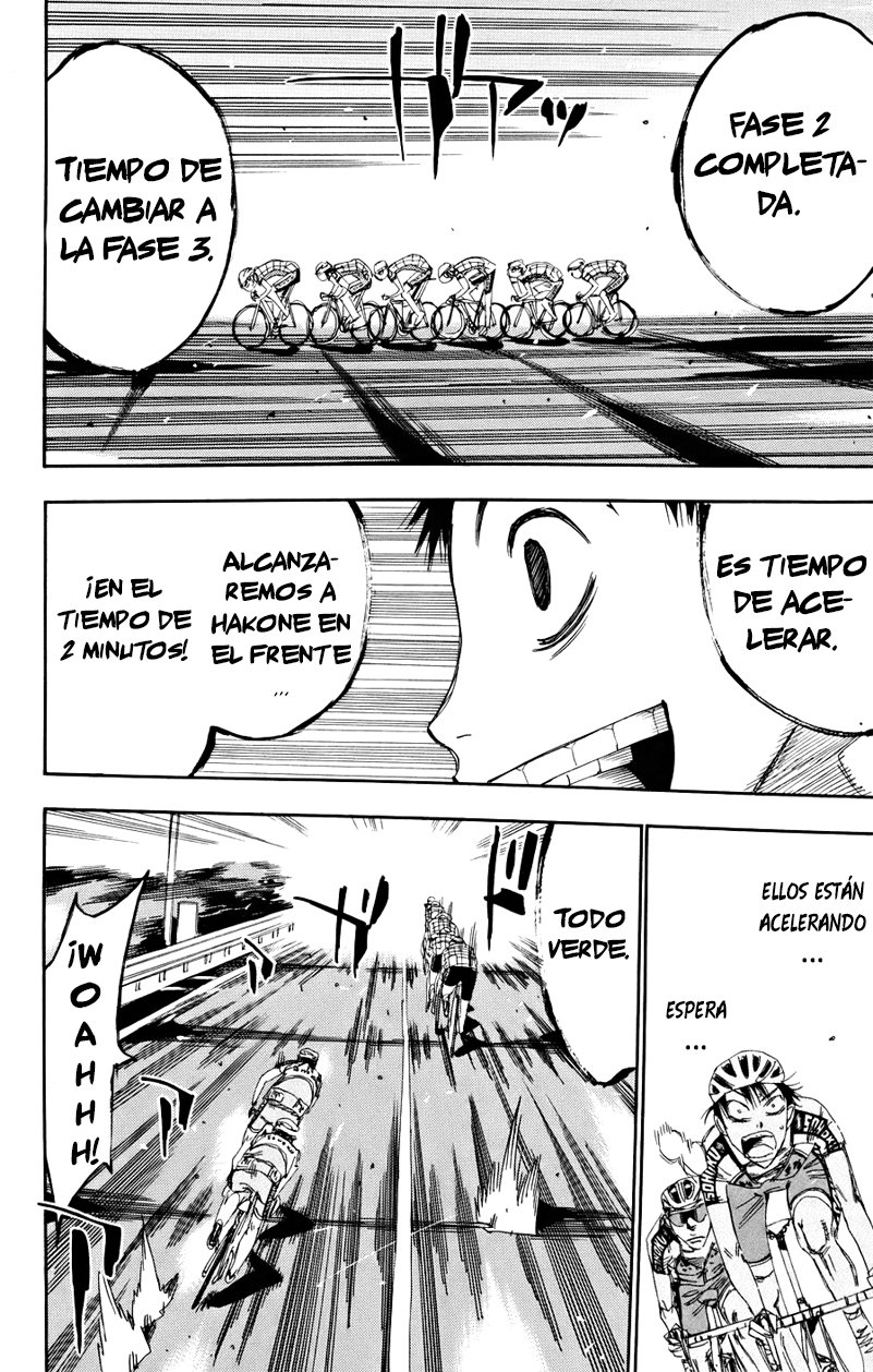 Yowamushi Pedal Capitulo 120: Kyoto Fushimi se mueve página 18