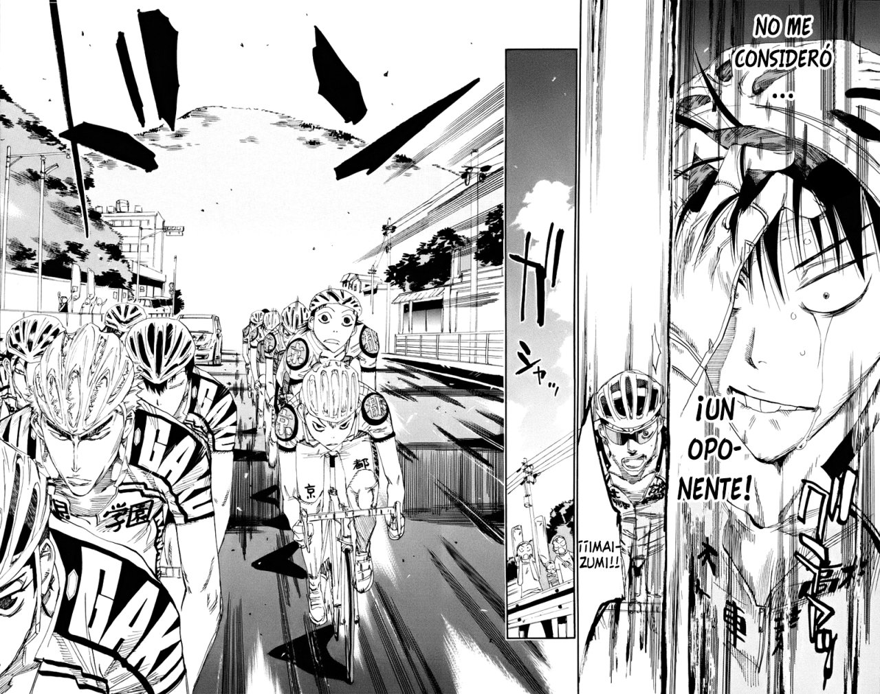 Yowamushi Pedal Capitulo 120: Kyoto Fushimi se mueve página 21