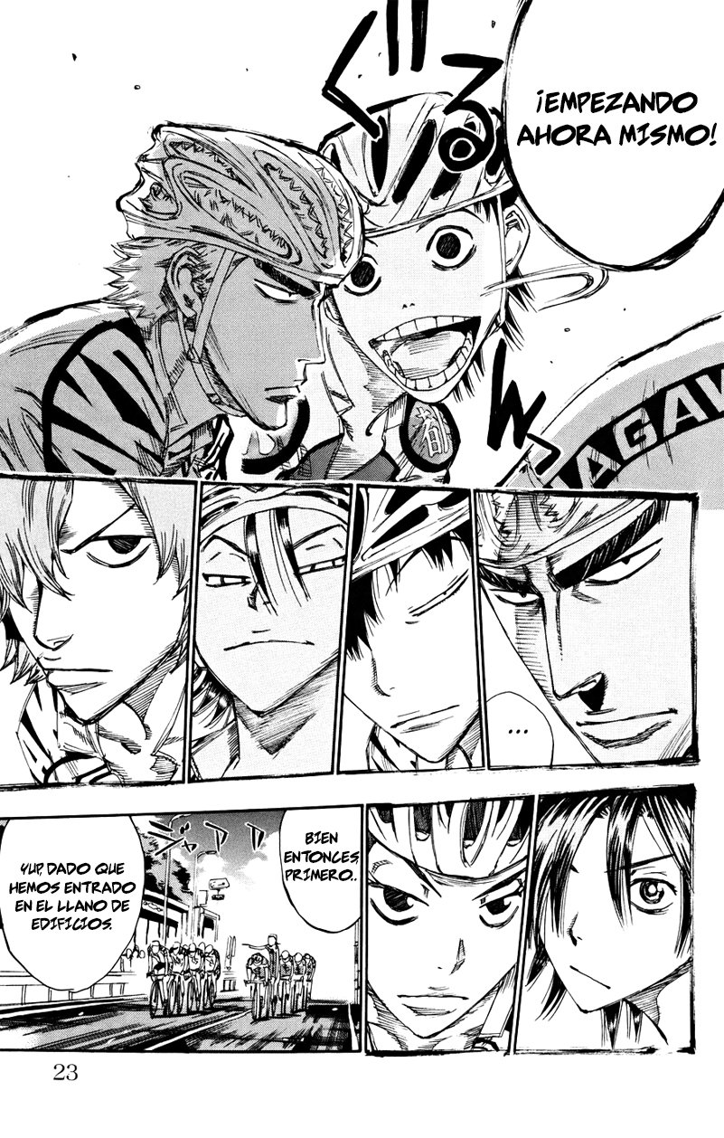 Yowamushi Pedal Capitulo 120: Kyoto Fushimi se mueve página 23