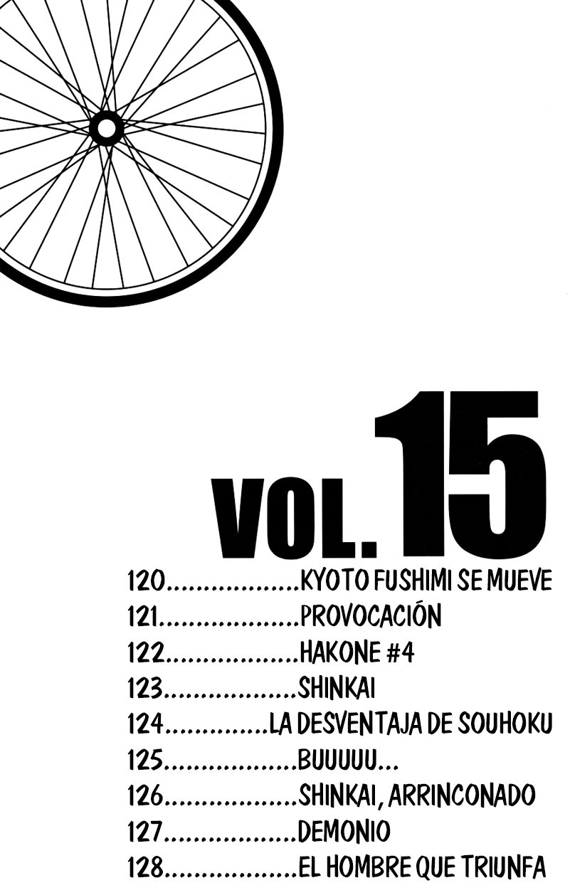 Yowamushi Pedal Capitulo 120: Kyoto Fushimi se mueve página 8