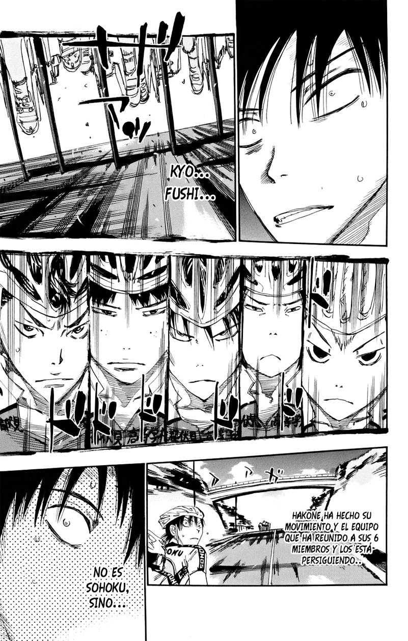 Yowamushi Pedal Capitulo 120: Kyoto Fushimi se mueve página 9
