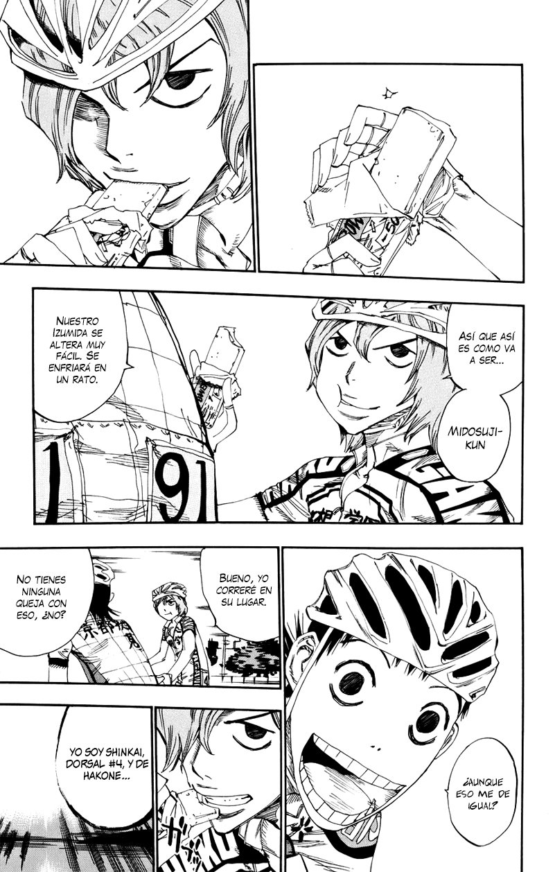 Yowamushi Pedal Capitulo 121: PROVACIÓN página 16