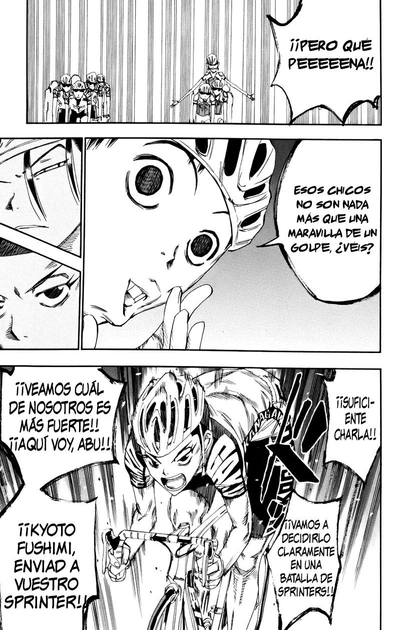 Yowamushi Pedal Capitulo 121: PROVACIÓN página 9