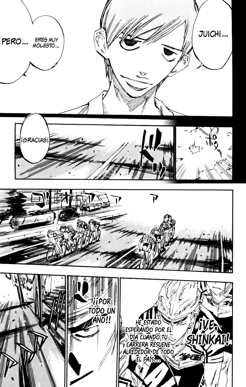 Yowamushi Pedal Capitulo 123: SHINKAI página 19