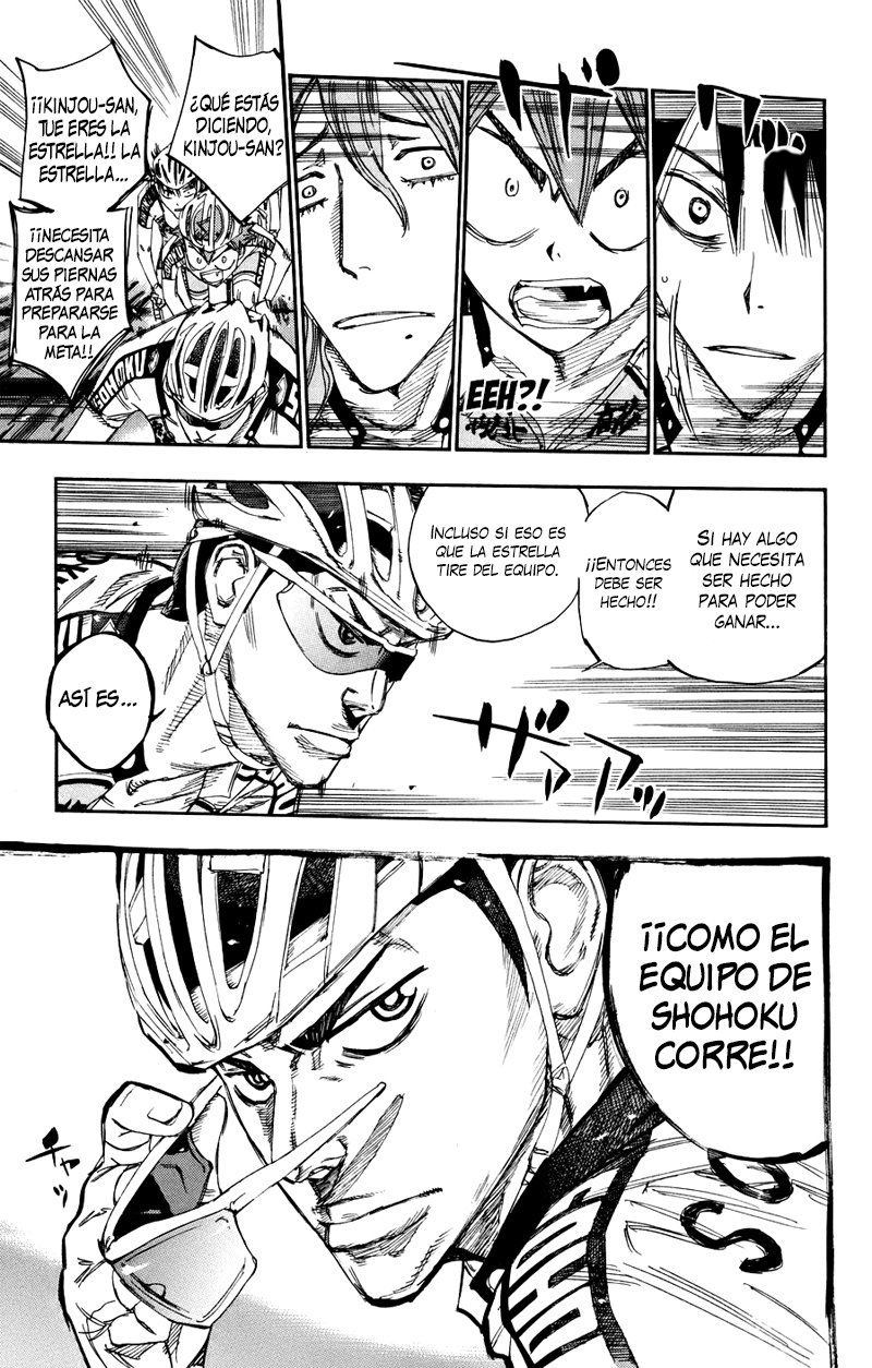 Yowamushi Pedal Capitulo 124: La desventaja de Shohoku página 15