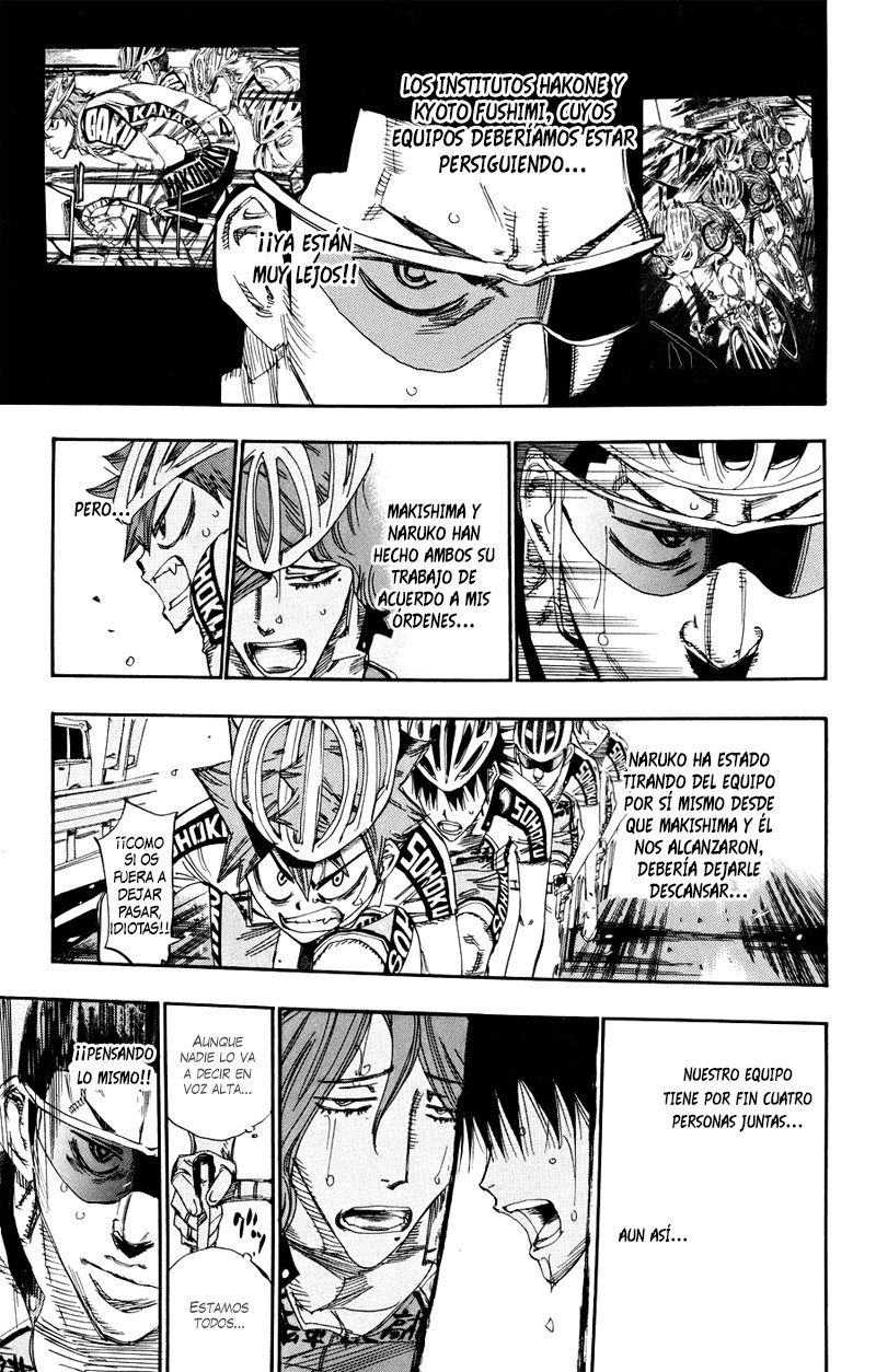 Yowamushi Pedal Capitulo 124: La desventaja de Shohoku página 5