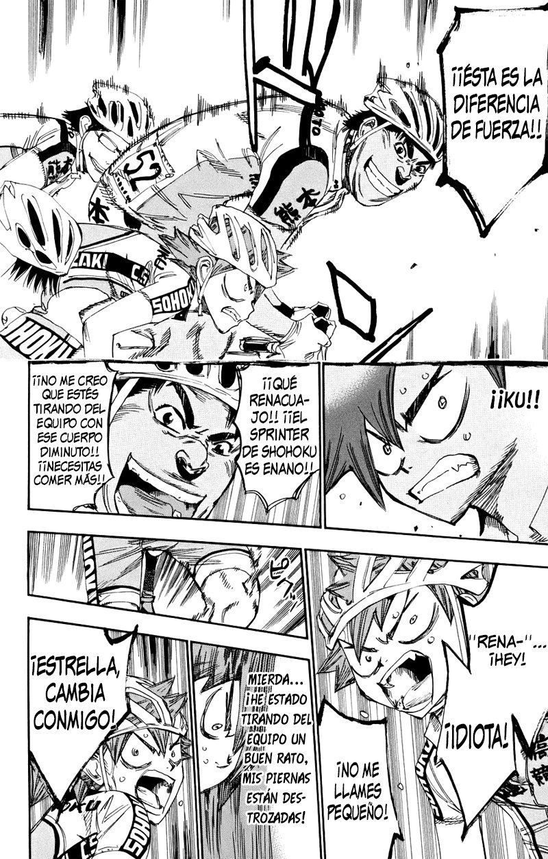 Yowamushi Pedal Capitulo 124: La desventaja de Shohoku página 8