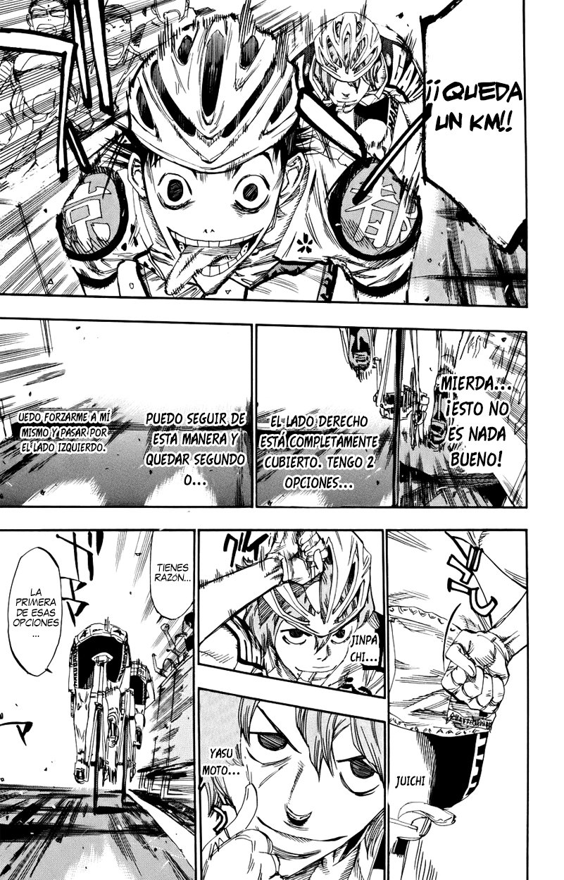 Yowamushi Pedal Capitulo 126: Shinkai, acorralado página 14