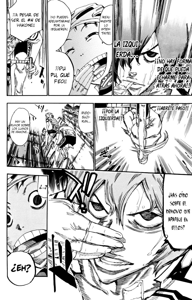 Yowamushi Pedal Capitulo 126: Shinkai, acorralado página 17