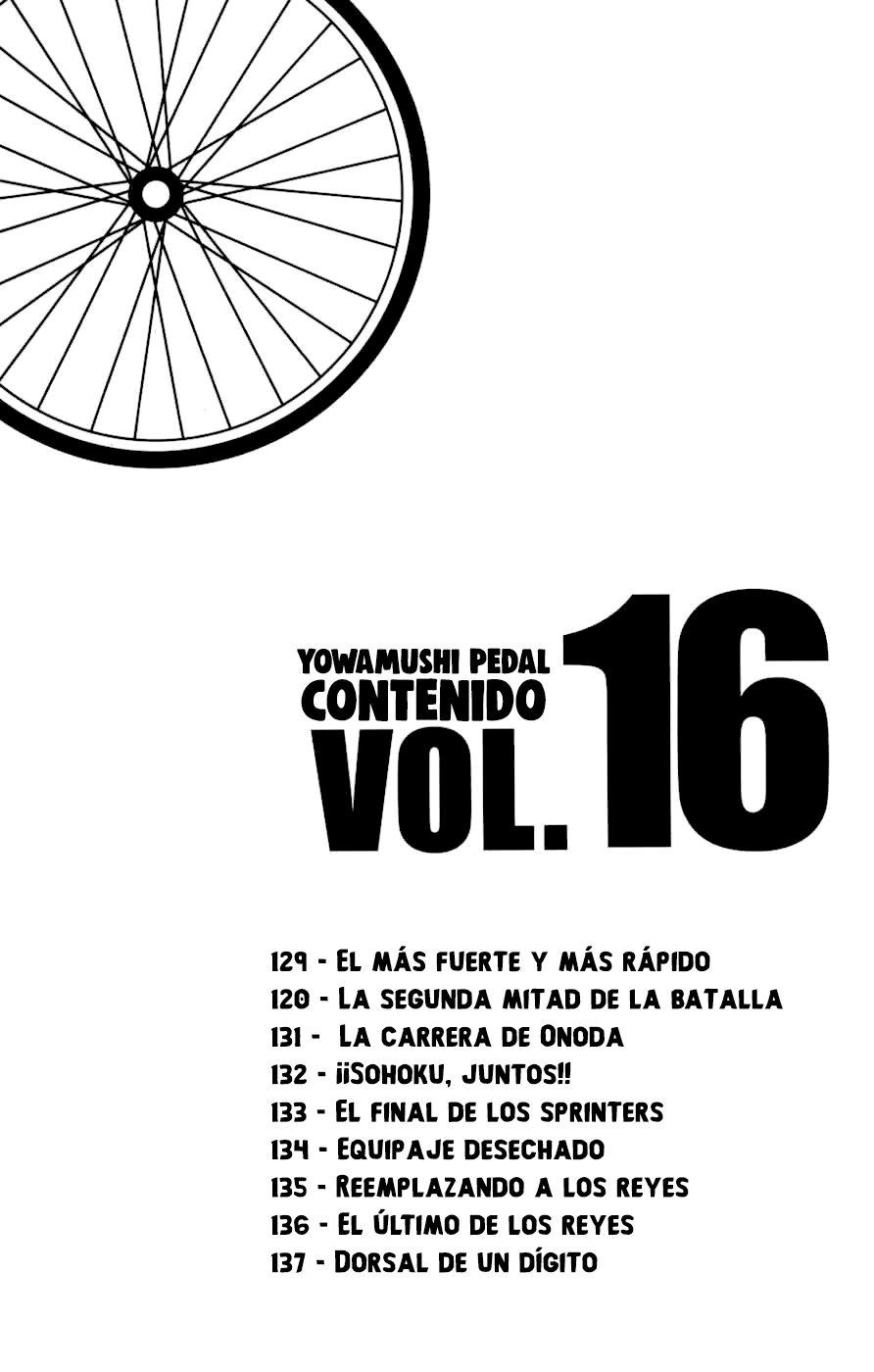Yowamushi Pedal Capitulo 129: El mas fuerte y mas rapido página 4