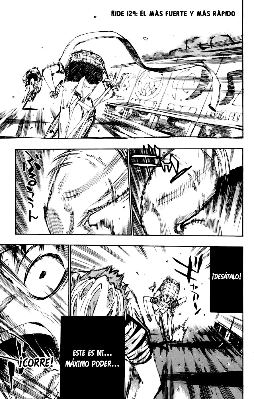 Yowamushi Pedal Capitulo 129: El mas fuerte y mas rapido página 5