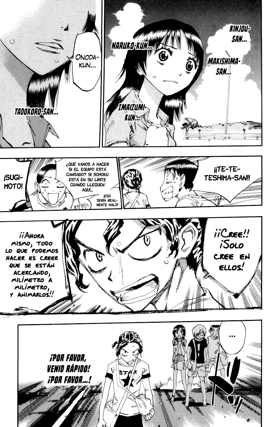Yowamushi Pedal Capitulo 130: La segunda mitad de la batalla página 10
