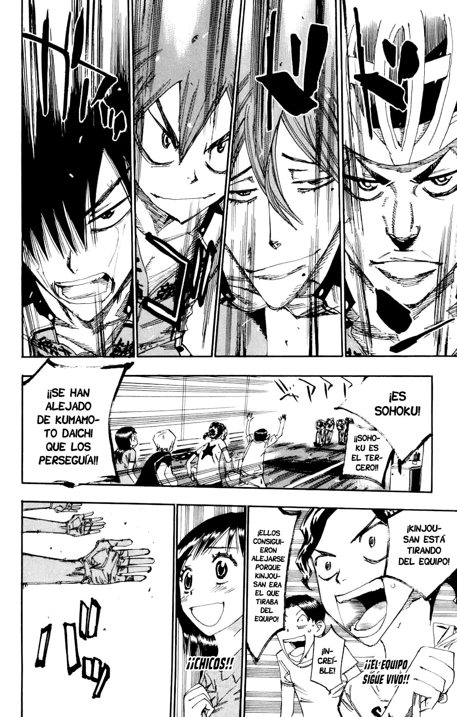 Yowamushi Pedal Capitulo 130: La segunda mitad de la batalla página 13