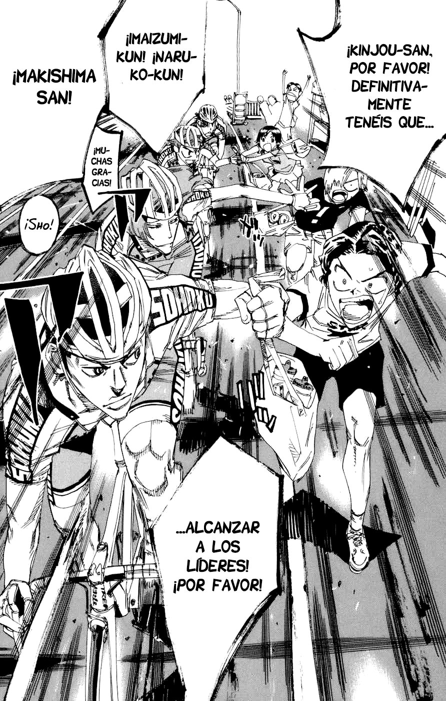 Yowamushi Pedal Capitulo 130: La segunda mitad de la batalla página 14