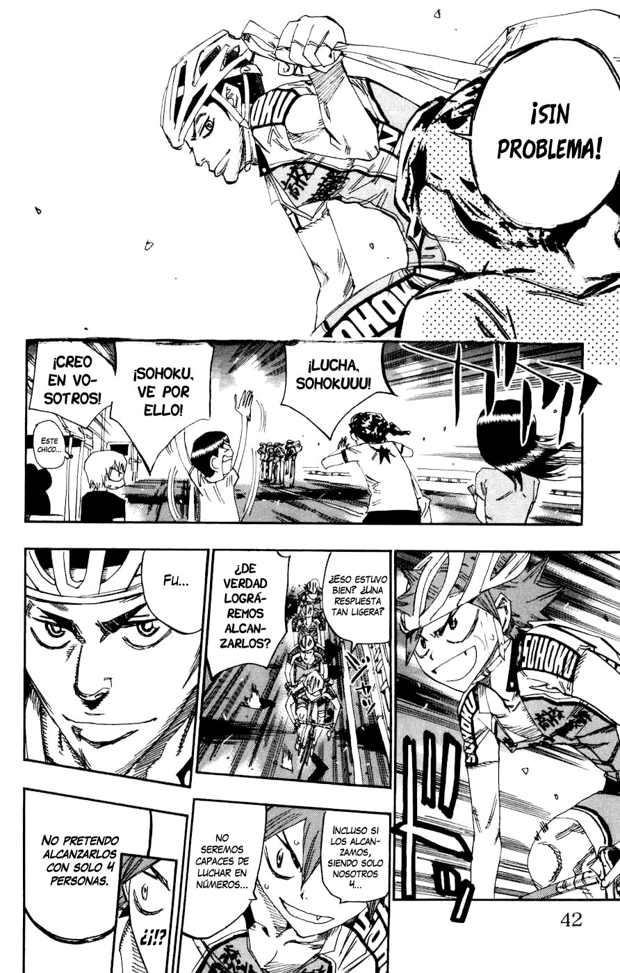 Yowamushi Pedal Capitulo 130: La segunda mitad de la batalla página 15
