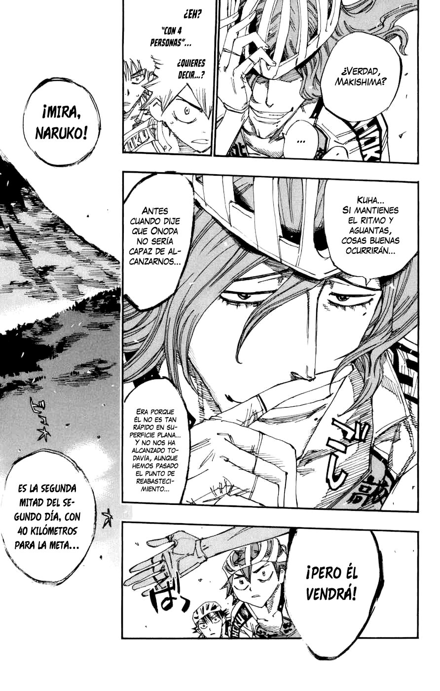 Yowamushi Pedal Capitulo 130: La segunda mitad de la batalla página 16