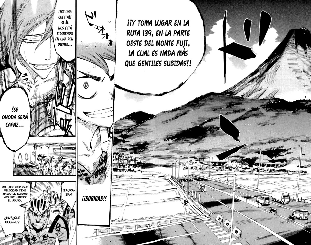 Yowamushi Pedal Capitulo 130: La segunda mitad de la batalla página 17