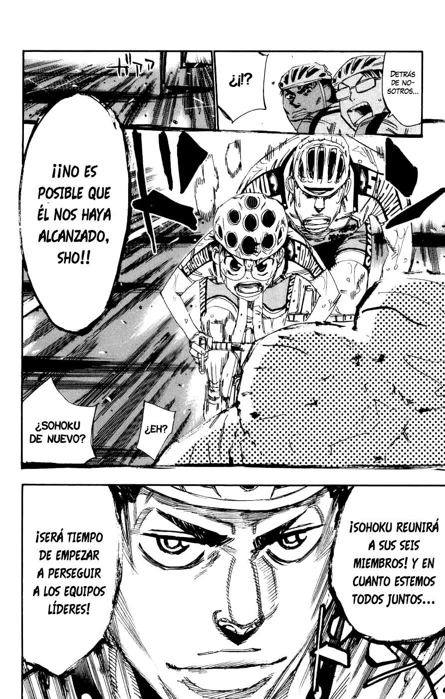 Yowamushi Pedal Capitulo 130: La segunda mitad de la batalla página 18