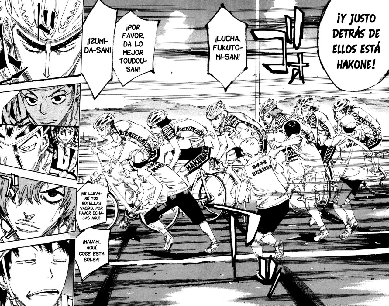 Yowamushi Pedal Capitulo 130: La segunda mitad de la batalla página 4