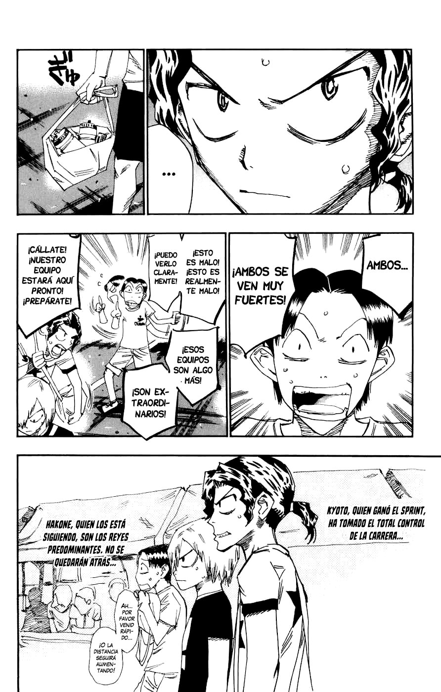 Yowamushi Pedal Capitulo 130: La segunda mitad de la batalla página 7
