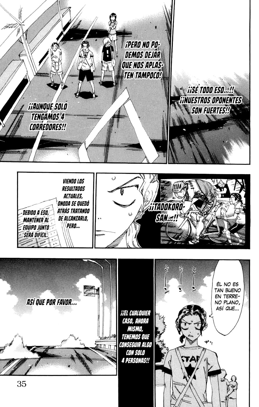 Yowamushi Pedal Capitulo 130: La segunda mitad de la batalla página 8