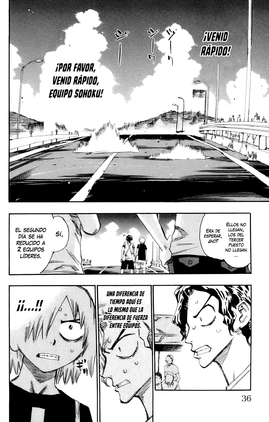 Yowamushi Pedal Capitulo 130: La segunda mitad de la batalla página 9
