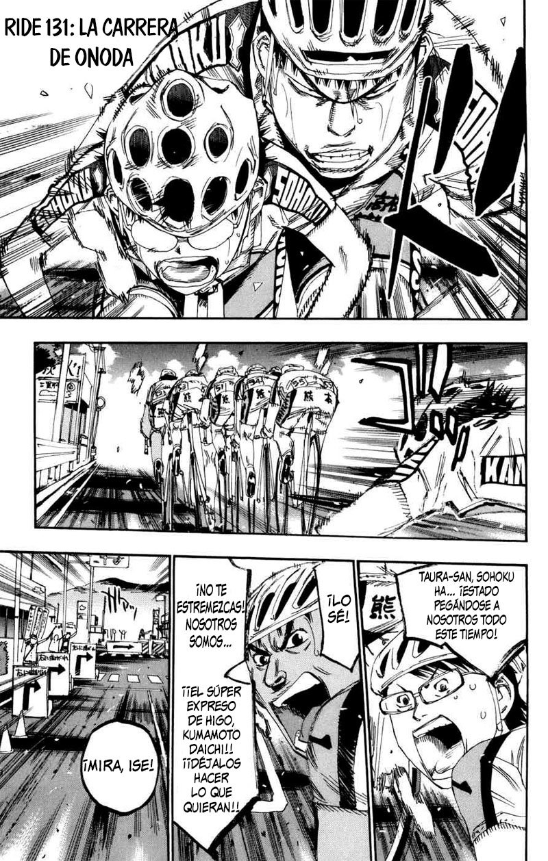 Yowamushi Pedal Capitulo 131: La Carrera de Onoda página 2