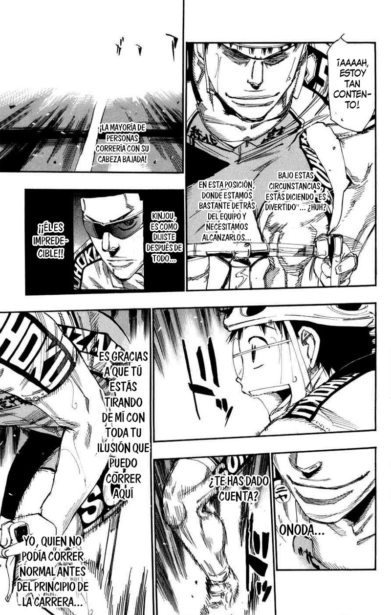 Yowamushi Pedal Capitulo 131: La Carrera de Onoda página 9