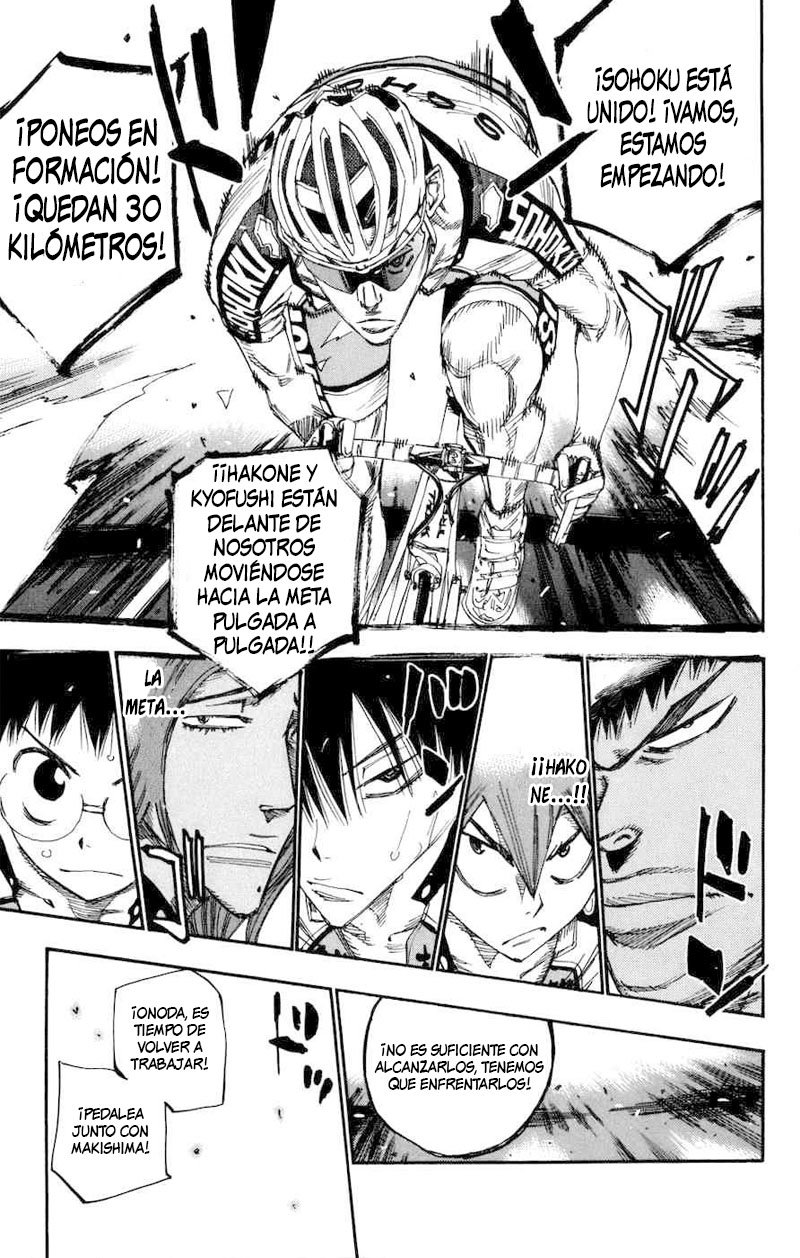 Yowamushi Pedal Capitulo 132: ¡¡Sohoku, juntos!! página 12