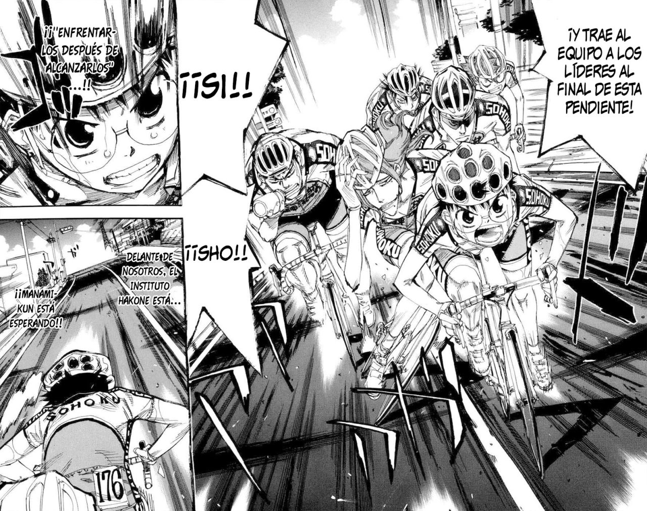 Yowamushi Pedal Capitulo 132: ¡¡Sohoku, juntos!! página 13