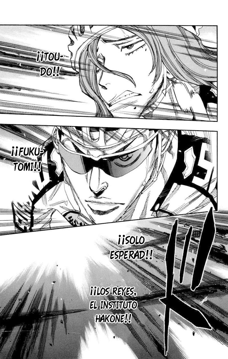 Yowamushi Pedal Capitulo 132: ¡¡Sohoku, juntos!! página 15