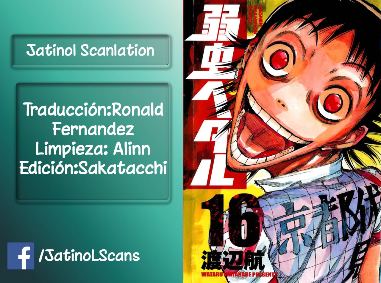 Yowamushi Pedal Capitulo 132: ¡¡Sohoku, juntos!! página 18