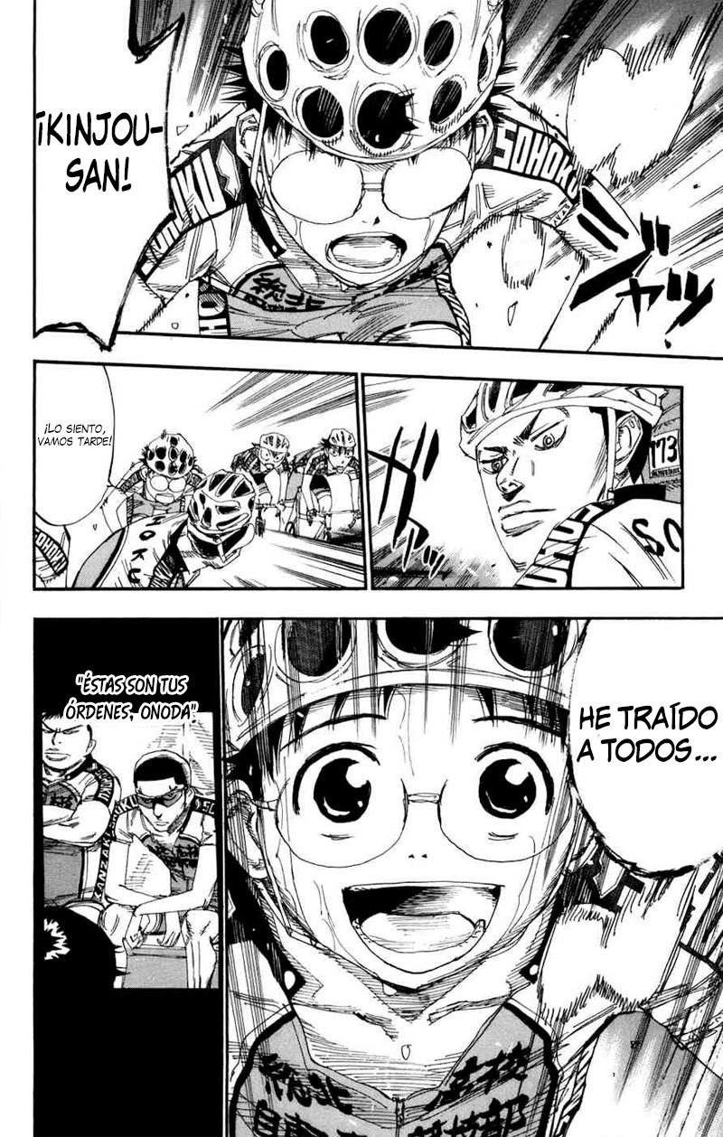 Yowamushi Pedal Capitulo 132: ¡¡Sohoku, juntos!! página 4