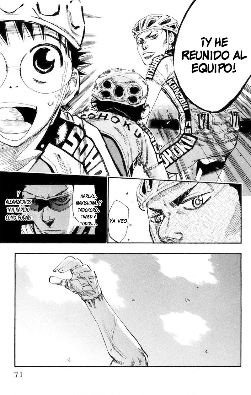 Yowamushi Pedal Capitulo 132: ¡¡Sohoku, juntos!! página 5